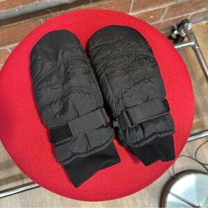 Obermeyer Black Quilted Mittens